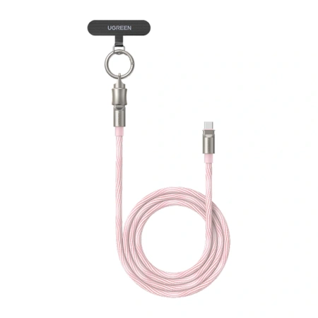 Kabel UGREEN L508 USB-C 1.2m 60W (różowy)