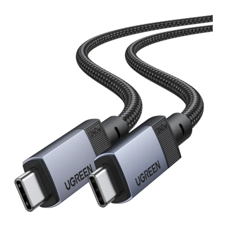 Kabel UGREEN L705 USB-C 2m (szary)