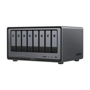 Serwer plików NAS Ugreen DXP8800 Plus, 8-dyskowy, Intel i5-1235U, 8GB DDR5, 2x 10GbE, 8K HDMI, SD 4.0 - ikona produktu