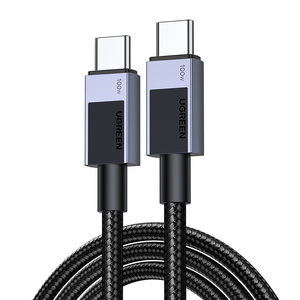 Kabel USB-C do USB-C Ugreen L512, 100W, 5A, 3m (czarny) - ikona produktu
