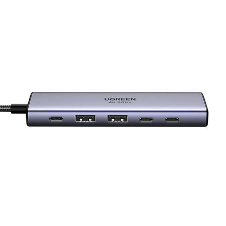 Hub USB-C Ugreen CM511, HDMI 4K 60Hz, 2x USB 3.2, 2x USB-C 3.2, PD