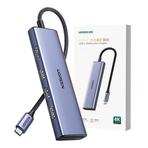 Adapter HUB UGREEN CM511 USB-C do HDMI, 3x USB-A 3.0, SD/TF - ikona produktu