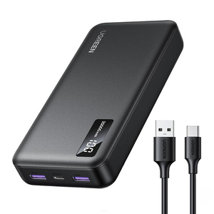 Powerbank 20000mAh Ugreen PB312, PD 20W (czarny) - ikona produktu