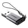 Adapter USB 3.0 do USB-C 3.1 PD UGREEN US276 (szary)