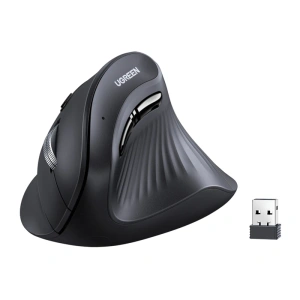 Mysz pionowa UGREEN MU008 BT 2.4G (czarna) - ikona produktu