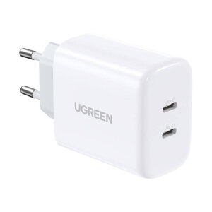 Ładowarka sieciowa UGREEN CD243, 2x USB-C, 40W (biała) - ikona produktu