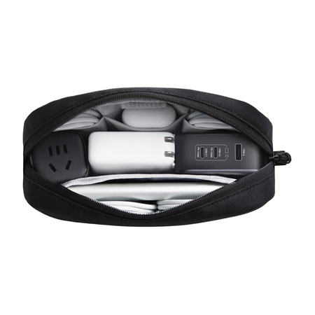 Organizer podróżny na akcesoria elektroniczne UGREEN LP930, rozmiar S (czarny)