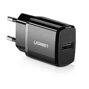 Ładowarka sieciowa UGREEN ED011, USB, 2.1A (czarna) - ikona produktu
