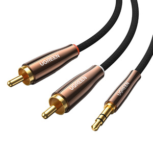 UGREEN AV170 Kabel 2x RCA (Cinch) jack 3.5mm, 1m (czarny) - ikona produktu