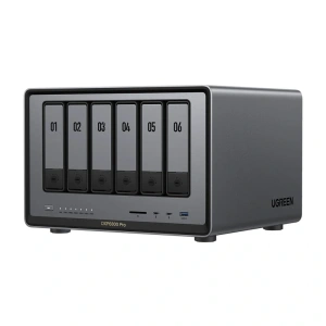 Serwer plików NAS Ugreen DXP6800 Pro, 6-dyskowy, Intel i5-1235U, 8GB DDR5, 2x 10GbE, 8K HDMI, SD 4.0 - ikona produktu