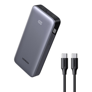 Powerbank 20000mAh Ugreen PB532, USB 2x USB-C, 30W (szary) - ikona produktu
