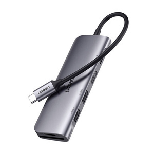 Adapter HUB UGREEN CM195 USB-C do HDMI, 2x USB-A 3.0, SD/TF, PD - ikona produktu