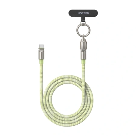 Kabel UGREEN L508 USB-C 1.2m 60W (zielony)