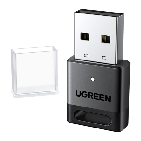 Adapter Bluetooth 6.0 Ugreen CM748, USB, zasięg 20m (czarny)