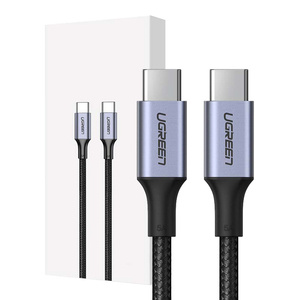 Kabel USB-C do USB-C UGREEN US316, 100W, 2m (czarny) - ikona produktu