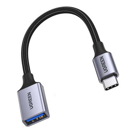 Adapter OTG USB-C 3.0 UGREEN US378 (czarny)