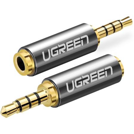 Adapter / przejściówka UGREEN 20501 z 2,5 mm micro jack (męski)  na 3,5 mm mini jack (żeński)