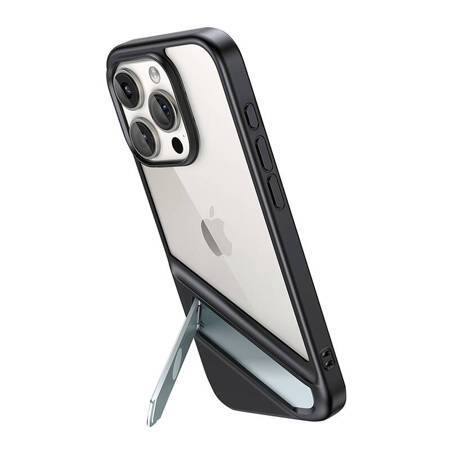 Etui ze stojakiem UGREEN LP739 iPhone 15 Pro (Czarny)