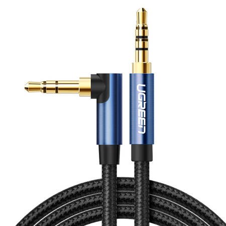 Kabel mini jack 3,5mm AUX UGREEN 	AV112 1m (czarny)