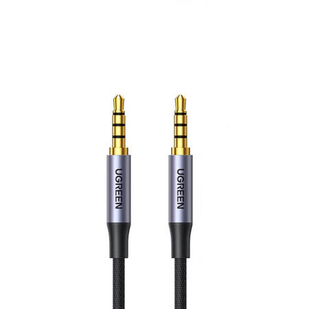 Kabel mini jack 3.5mm UGREEN AV183, AUX, 2m (czarny)