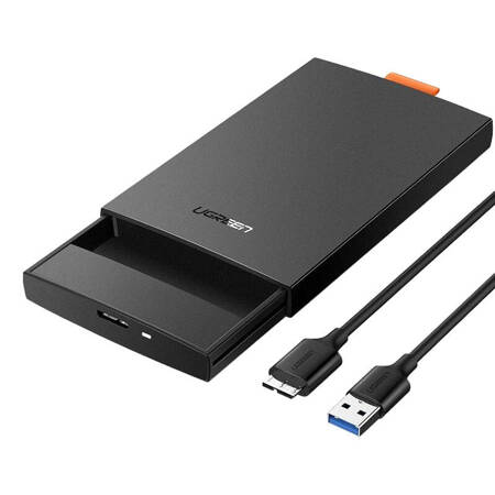 Obudowa zewnętrzna dysku 2,5" UGREEN  	CM237 SATA SSD/HDD (czarna)