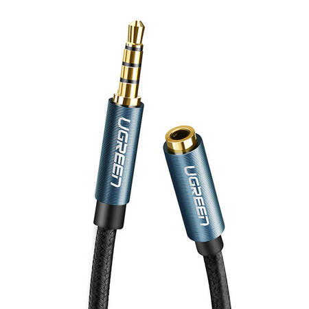 Przedłużacz audio AUX jack 3,5 mm UGREEN AV118, 1m (niebieski)