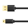 Kabel USB 2.0 UGREEN 	US13210355B, męski, mini USB, 1m (czarny) 