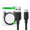 Kabel USB do USB-C UGREEN  	US287 0,25m (czarny)